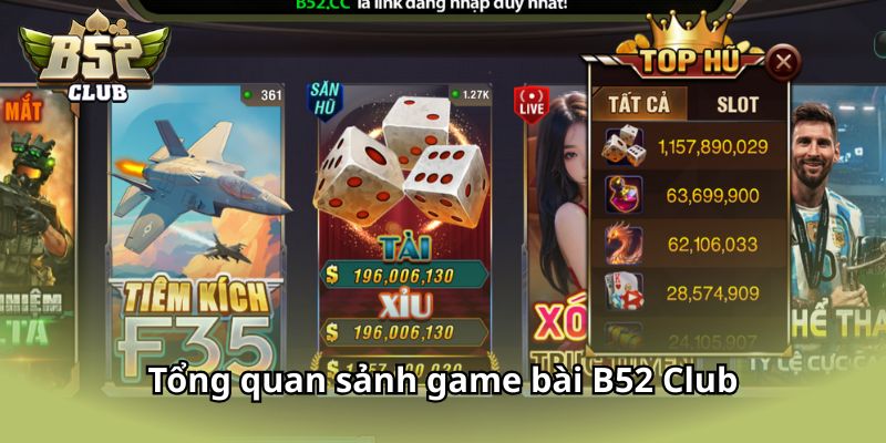 Tổng quan về sảnh game bài có gì hấp dẫn